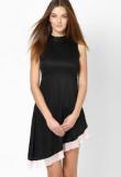 Vero Moda Black Sleeve Less Dresses Women