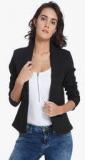 Vero Moda Black Solid Fitted Blazer Women