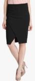 Vero Moda Black Solid Flared Skirt women