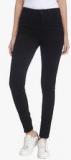 Vero Moda Black Solid Mid Rise Regular Fit Jeans women