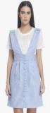 Vero Moda Blue Coloured Striped Shift Dress women