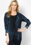 Vero Moda Blue Long Sleeve Shrug Women