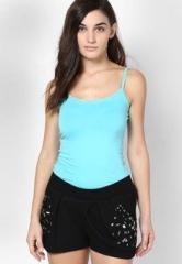 Vero Moda Blue Sleeveless T Shirt women