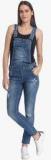 Vero Moda Blue Solid Jumpsuit Women