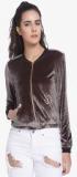 Vero Moda Brown Solid Summer Jacket Women