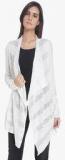 Vero Moda Cream Solid Shrug Women