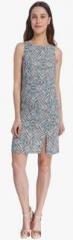 Vero Moda Grey Sleeveless Printed Dresses, 'Kaliedo'