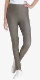 Vero Moda Grey Solid Jeggings Women