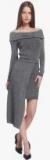 Vero Moda Grey Solid Skirt Women