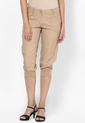 Vero Moda Khaki Capris Women