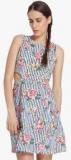 Vero Moda Multicoloured Printed Shift Dress Women