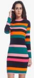 Vero Moda Multicoloured Striped Bodycon Dress Women