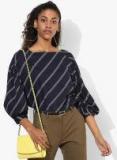 Vero Moda Navy & White Striped Top Women