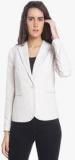 Vero Moda Off White Solid Summer Jacket women