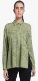 Vero Moda Olive Printed Shirt Women