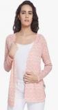 Vero Moda Peach Printed Shrug Women