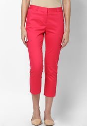 Vero Moda Pink Medium Capris Women