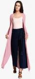 Vero Moda Pink Ribbed Shrug Women