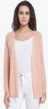 Vero Moda Pink Solid Shrug Women