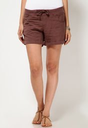 Vero Moda Purple Relaxed Rib Shorts women