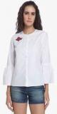 Vero Moda White Embroidered Shirt women