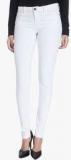 Vero Moda White Mid Rise Slim Fit Jeans women