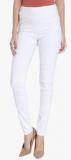 Vero Moda White Solid Jeggings women