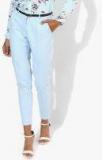 Vero Moda Women Blue Straight Fit Solid Chinos Women