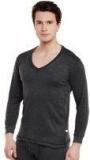 Vimal Jonney Black Textured Thermal Top Men