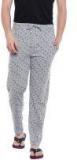 Vimal Jonney Grey Melange Printed Pyjama men