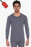 Vimal Jonney Pack Of 2 Grey Solid Thermal Tops Men