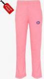 Vimal Jonney Pack Of 2 Peach & Purple Straight Fit Track Pants Girls