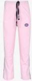 Vimal Jonney Pack Of 2 Pink & Purple Solid Regular Track Pants Girls