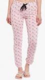 Vimal Jonney Pink Printed Loungewear Pant Women