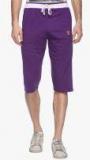 Vimal Jonney Purple Solid 3/4Ths Men