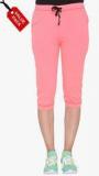 Vimal Multicoloured Solid Capris Women