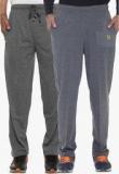 Vimal Pack Of Two Multicoloured Solid Track Pants men