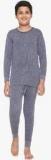 Vimal Winter King Blended Thermal Top & Pyjama Set For Boys