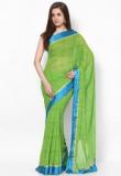 Vishal Georgette Green Saree Women