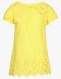 Vitamins Yellow Casual Top Girls