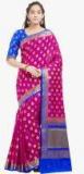 Viva N Diva Magenta Printed Saree Women