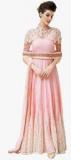 Viva N Diva Pink Embellished Dress Material Women