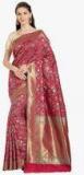 Viva N Diva Red Printed Saree Women