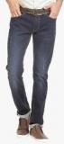 Vudu Blue Washed Slim Fit Jeans Men