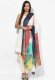 W Multicoloured Printed Dupatta Women