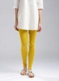 W Mustard Yellow Leggings