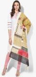 W Mustard Yellow Printed Dupatta women