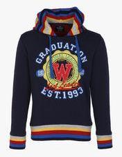 Waves Navy Blue Sweatshirt Boys