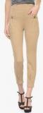 Westwood Beige Solid Jeggings women