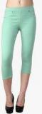 Westwood Green Solid Capri women